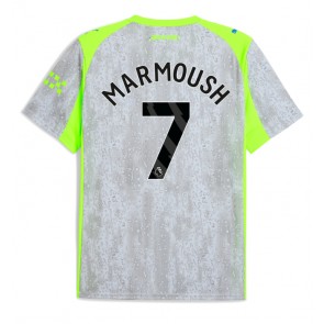 Manchester City Omar Marmoush #7 Tredjetrøje 2025-26 Kortærmet